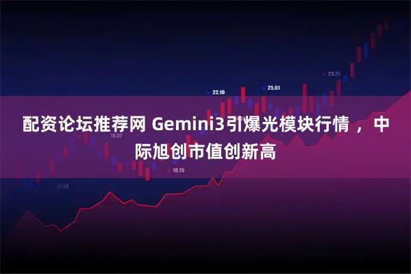 配资论坛推荐网 Gemini3引爆光模块行情 ，中际旭创市值创新高